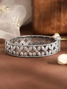 Rubans Oxidised Bangle-Style Bracelet