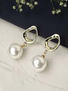 TOKYO TALKIES X rubans FASHION ACCESSORIES Gold-Plated Spherical Drop Earrings