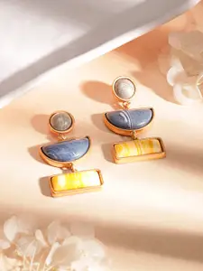 TOKYO TALKIES X rubans FASHION ACCESSORIES Geometric Drop Earrings