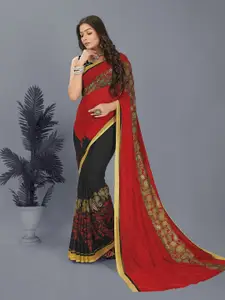 ANAND SAREES Paisley Poly Georgette Saree