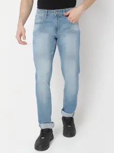 SPYKAR Skinny Fit Low-Rise Heavy Fade Stretchable Jeans