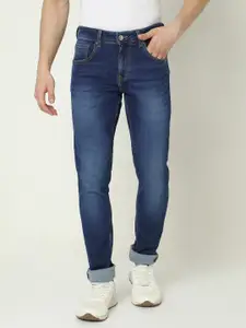 SPYKAR Men Slim Fit Low-Rise Light Fade Stretchable Jeans