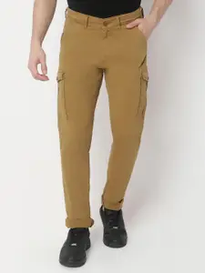 SPYKAR Men Slim-Fit Cargo-Style Trousers