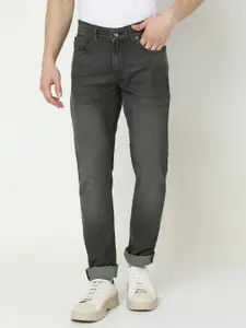 SPYKAR Skinny Fit Low-Rise Light Fade Pure Cotton Jeans
