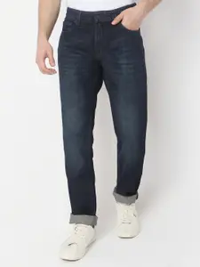 SPYKAR Men Ricardo Comfort Fit Straight Leg Pure Cotton Jeans