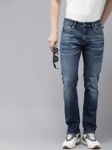 SPYKAR Men Rovers Regular Fit Mid-Rise Light Fade Stretchable Jeans