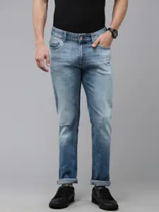 SPYKAR Men Rover Mildly Distressed Light Fade Stretchable Jeans