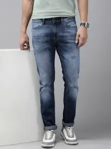SPYKAR Men Rovers Mildly Distressed Heavy Fade Stretchable Jeans