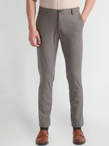 Arrow New York Men Slim Fit Twill Formal Trouser