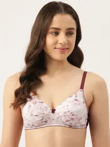 Leading Lady Floral Full Coverage Lightly Padded Bra