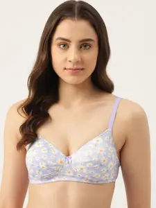 Leading Lady Floral Full Coverage Lightly Padded Bra