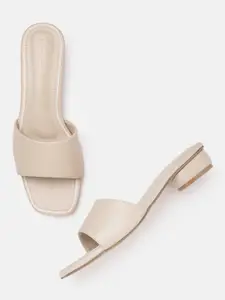 Lino Perros Open Toe Block Heels