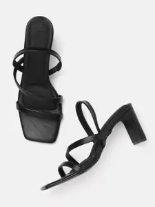 Lino Perros Open Toe Block Heel