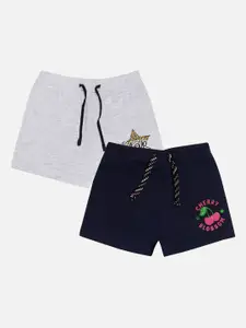 Bodycare Kids Girls Pack of 2 Cotton Shorts
