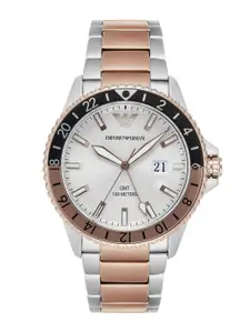 Emporio Armani Men Stainless Steel Bracelet Style Straps Analogue Watch AR11591