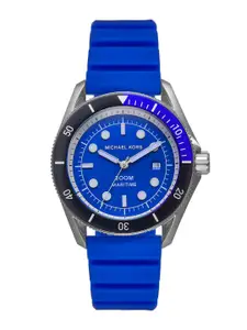 Michael Kors Men Embellished Dial & Straps Analogue Watch MK9156