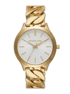 Michael Kors Women Stainless Steel Straps Analogue Watch MK7472