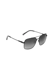 Tommy Hilfiger Men Square Sunglasses with Polarised and UV Protected Lens