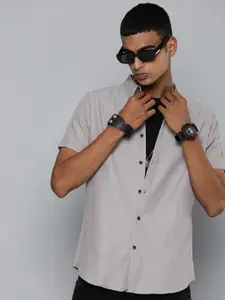 R.Code by The Roadster Life Co. Men Solid Casual Shirt