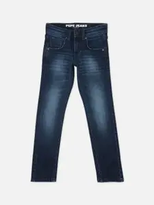 Pepe Jeans Boys Slim Fit Heavy Fade Cotton Jeans
