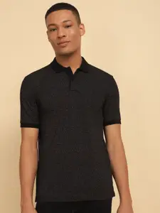 Allen Solly Printed Polo Collar Cotton Casual T-shirt