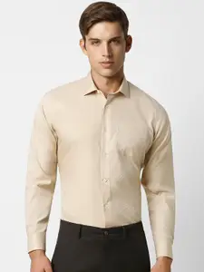 Van Heusen Self Design Pure Cotton Formal Shirt