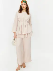 Trendyol Top With Palazzo Co-Ords