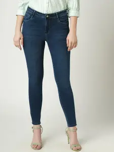 Kraus Jeans Women Super Skinny Fit Light Fade Jeans