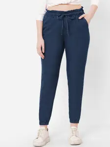 Kraus Jeans Women Slim Fit High-Rise Joggers