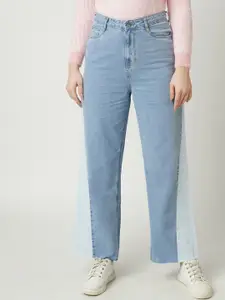 Kraus Jeans Women Wide Leg High-Rise Clean Look Pure Cotton Jeans