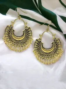 The Pari Gold-Plated Drop Earrings