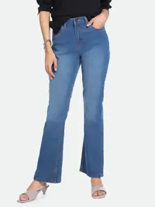 DL Woman Bootcut High-Rise Clean Look Light Fade Stretchable Jeans