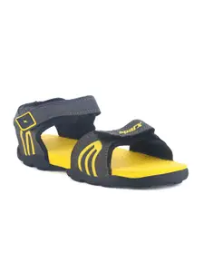 Sparx Men Textured Comfort Sandals