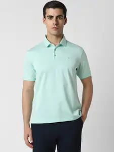 Van Heusen Polo Collar Cotton T-shirt