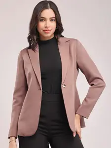 FableStreet Tailored-Fit Single Breasted Blazer