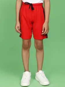 V-Mart Boys Mid-Rise Cotton Shorts