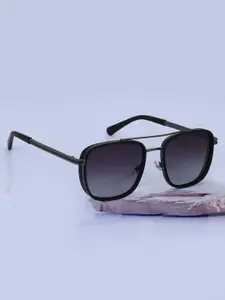 Carlton London Men Premium Square Sunglasses with Polarised Lens CLSM308