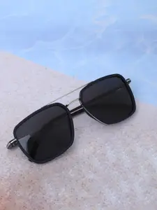 Carlton London Men Premium Square Sunglasses with Polarised Lens