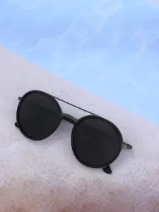 Carlton London Men Premium Round Sunglasses with Polarised Lens CLSM328