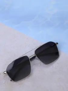 Carlton London Men Premium Rectangle Sunglasses with Polarised Lens CLSM332
