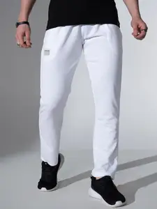 Hubberholme Men Mid-Rise Slim-Fit Training or Gym Track Pants