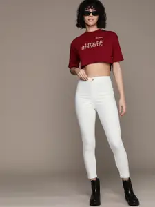 Roadster Women Skinny Fit High-Rise Stretchable Jeans