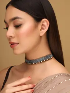 Priyaasi Silver-Plated Brass Necklace