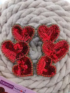 Crunchy Fashion Heart Shaped Drop Earrings