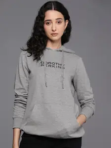 DOROTHY PERKINS Women Printed Hooded Sweatshirt