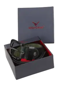REDHORNS Men Leather Belt