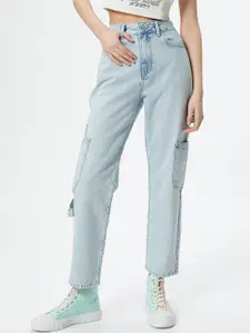 Koton Women Mid-Rise Clean Look Heavy Fade Jeans
