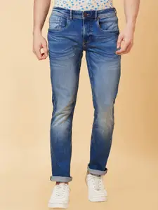 Being Human Men Slim Fit Heavy Fade Clean Look Stretchable Jeans