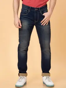 Being Human Men Slim Fit Mid Rise Clean Look Light Fade Jeans
