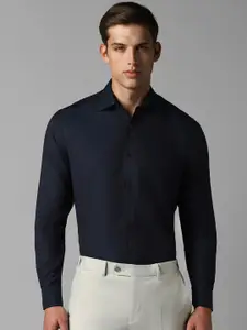 Louis Philippe Self Design Pure Cotton Formal Shirt